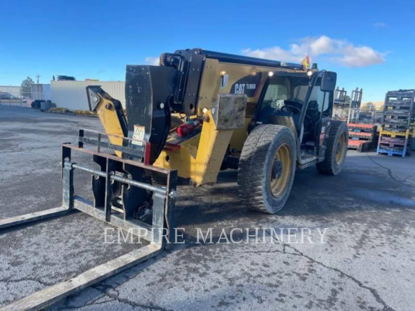 Cat TL1055D, Telehandler, 4588 hours, S/N: ML501208, 2018 - Image 1
