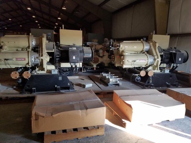 1154 scfm, 100 psig, Ingersoll-rand Centac #C25014M3, 300 HP, AB PLC, 480/3/60, new never installed - Image 2