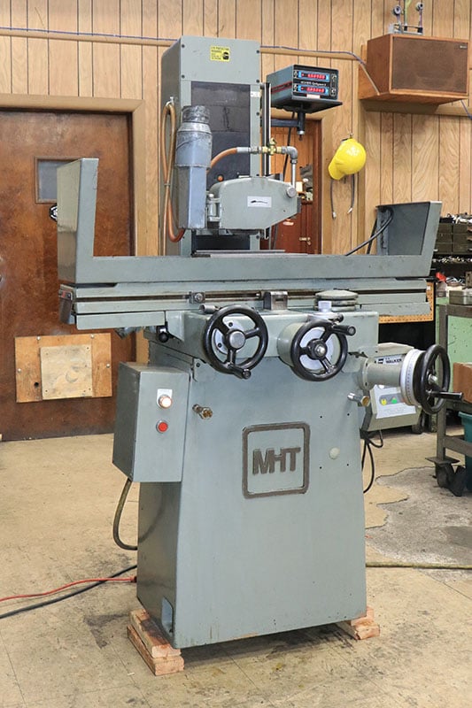 6" x 12" Mitsui #MSG-200MH, hand feed surface grinder, fine feed cross axis, 8" x 3/4" x 1-1/4" wheel - Image 3