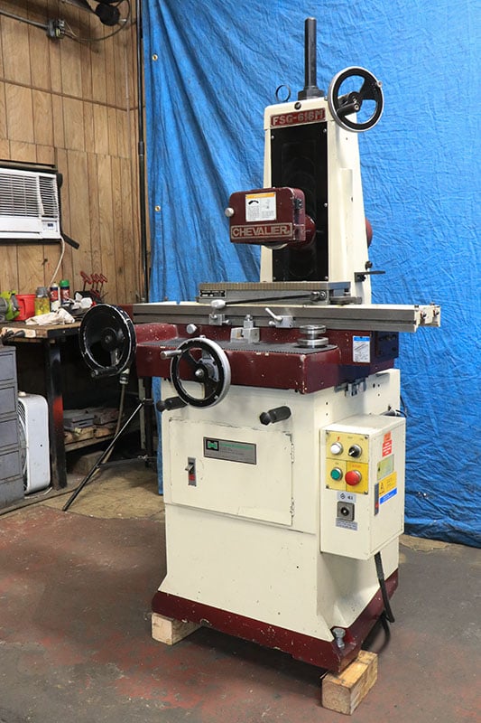 6" x 18" Chevalier #FSG-618M, hand feed surface grinder, 8" x 1/2" x 1-1/4" wheel, 3450 RPM, 1-1/2 HP - Image 2