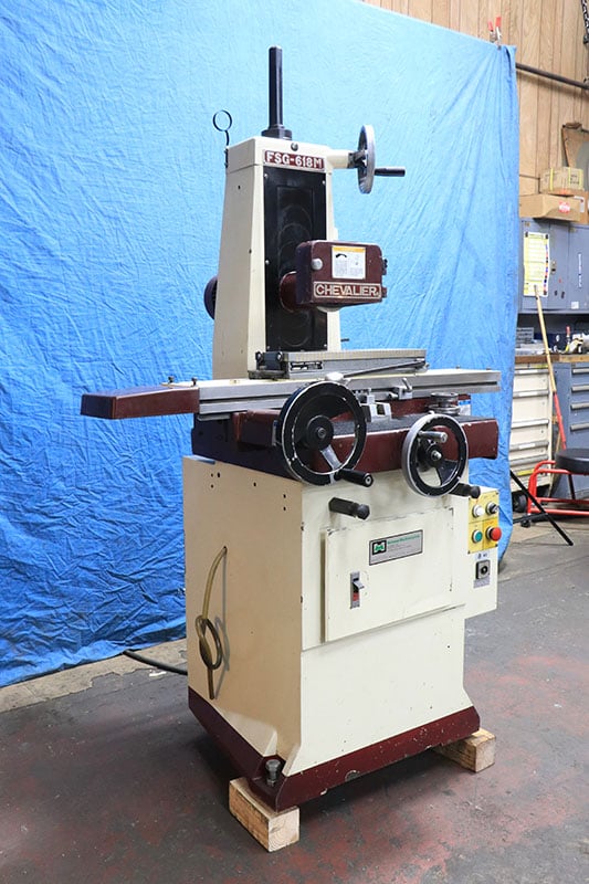 6" x 18" Chevalier #FSG-618M, hand feed surface grinder, 8" x 1/2" x 1-1/4" wheel, 3450 RPM, 1-1/2 HP - Image 3