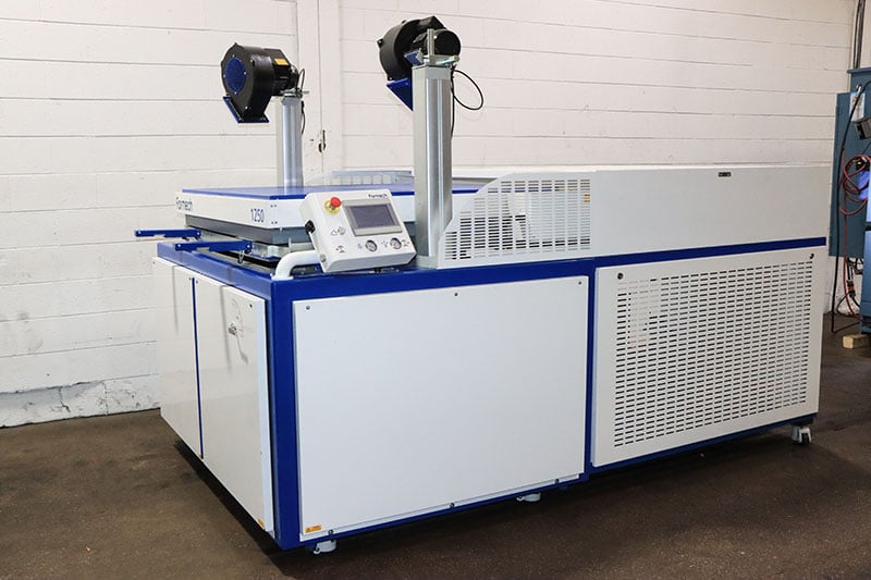 Formech #1250, vacuum forming machine, 49.2" x 49.2" sheet size, 46.59" x 46.59" x 23.62" forming area, 25 - Image 3