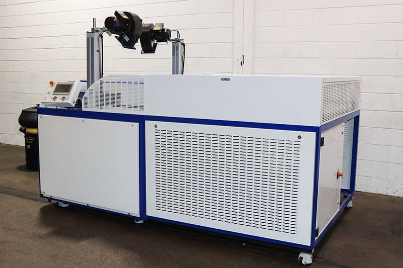 Formech #1250, vacuum forming machine, 49.2" x 49.2" sheet size, 46.59" x 46.59" x 23.62" forming area, 25 - Image 4