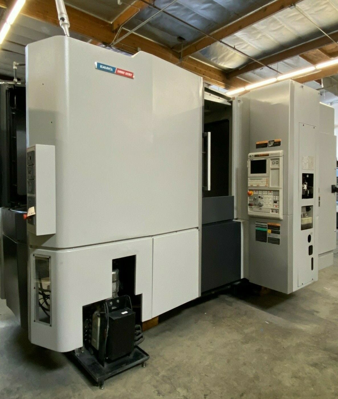 DMG, Mori Seiki #NHX-5000, CNC horizontal machining center, 40 automatic tool changer, 28.7" X, 28.7" Y - Image 2