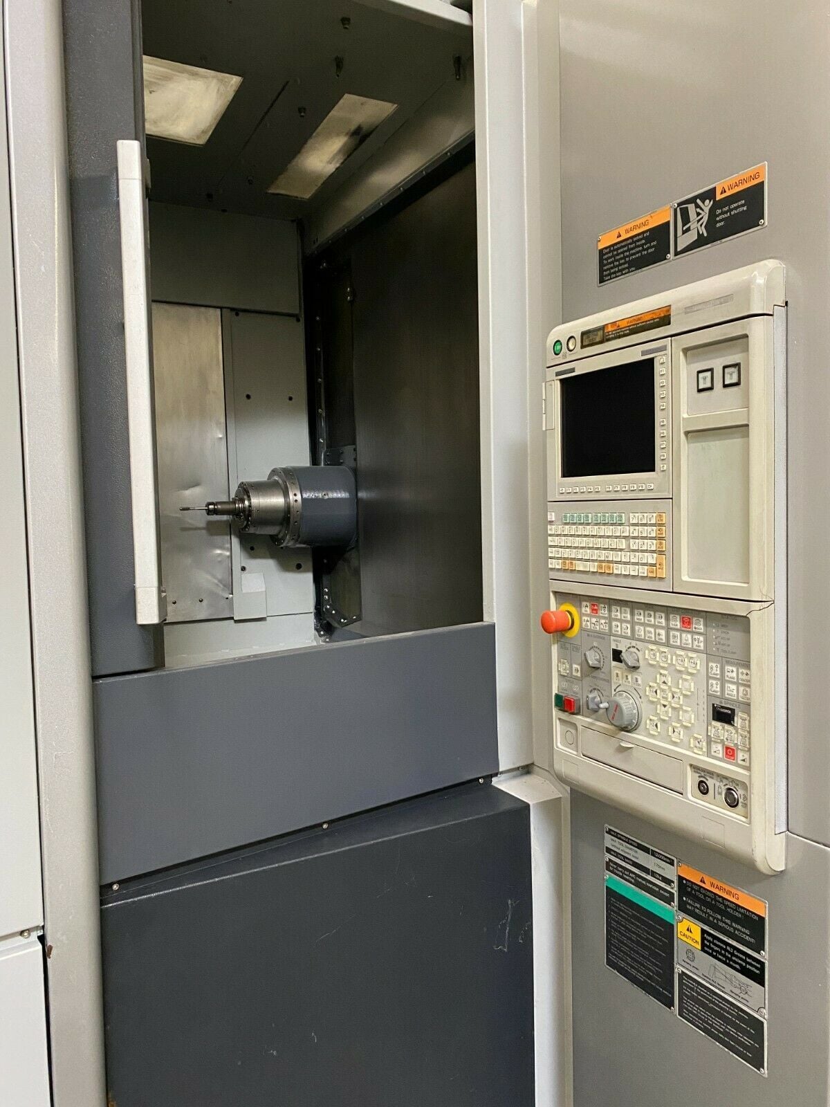 DMG, Mori Seiki #NHX-5000, CNC horizontal machining center, 40 automatic tool changer, 28.7" X, 28.7" Y - Image 3