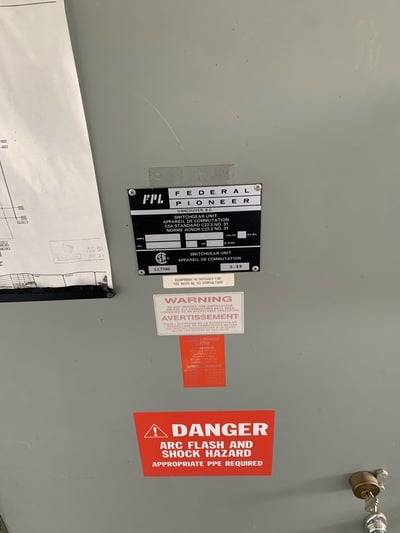 Federal Pioneer, MCC, 600 Amp., 4160 Volts, 3 phase, skidded, housed, heated, AS IS - Image 7