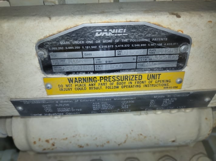 Danieli, 4" 600# SR meter package, skidded, housed, sweet, 2006 - Image 4