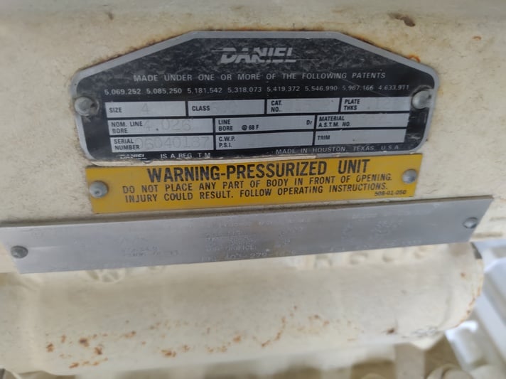 Danieli, 4" 600# SR meter package, skidded, housed, sweet, 2006 - Image 5