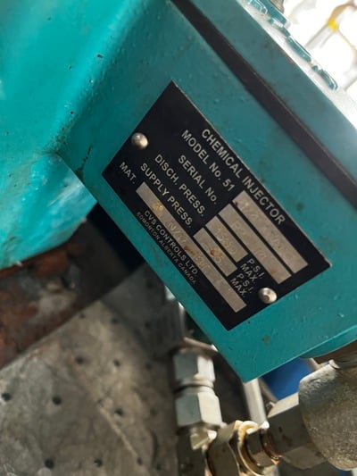 Danieli, 8" 600# meter package, 17' x 8' x 7' building, (3) chemical injection pumps, skidded, sour, 2020 - Image 6