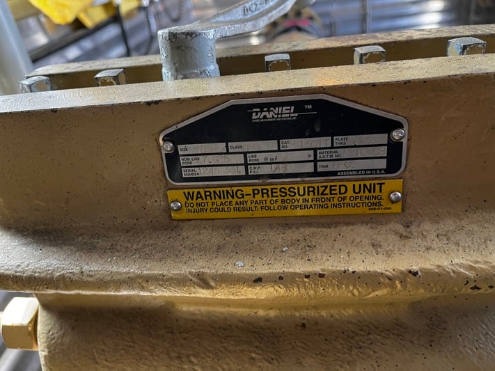 Danieli, 8" 600# meter package, 17' x 8' x 7' building, (3) chemical injection pumps, skidded, sour, 2020 - Image 8