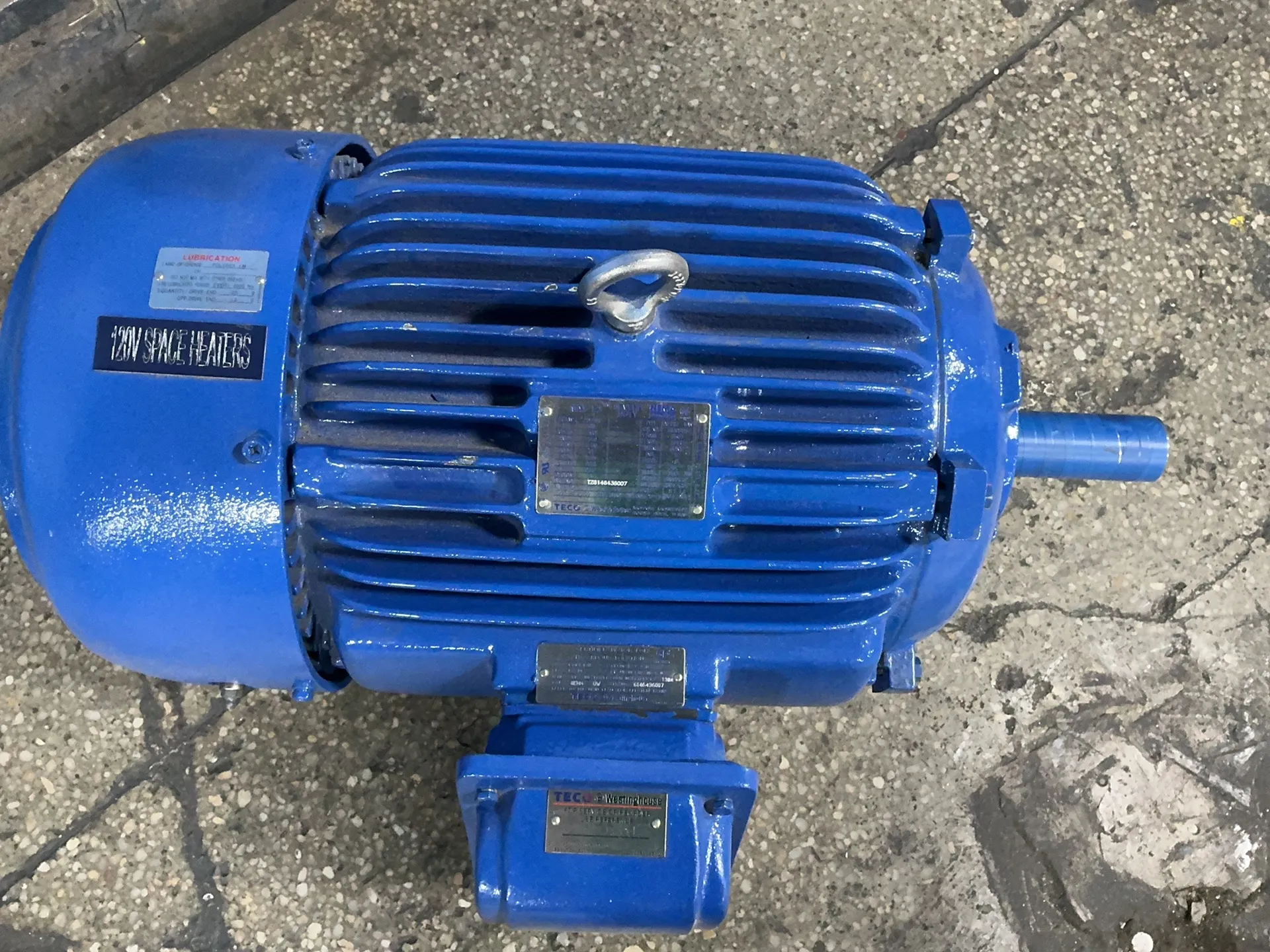 20 HP 1760 RPM Westinghouse #HH0204, Frame 256T, 23.0 A, 3 phase, 60 Hz, 460 Volts - Image 3