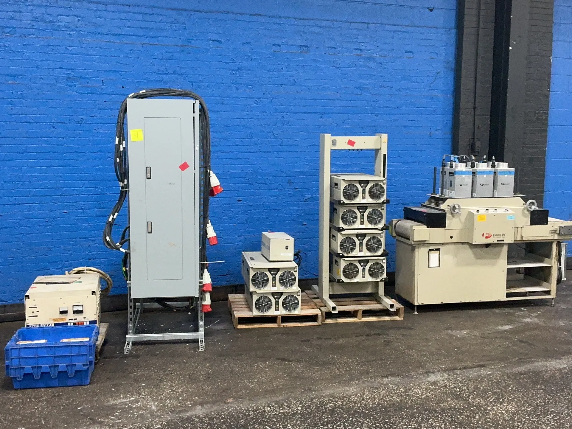 Fusion UV Systems, curing unit, 14" capacity, variable power supply, UV processor, 8 KVA, 18 A, 1 phase - Image 2