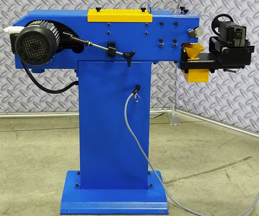 3" Ercolina #EN100, pipe & tube notcher grinder, variable angle grinding, 220-440 V., 3-phase, new - Image 4