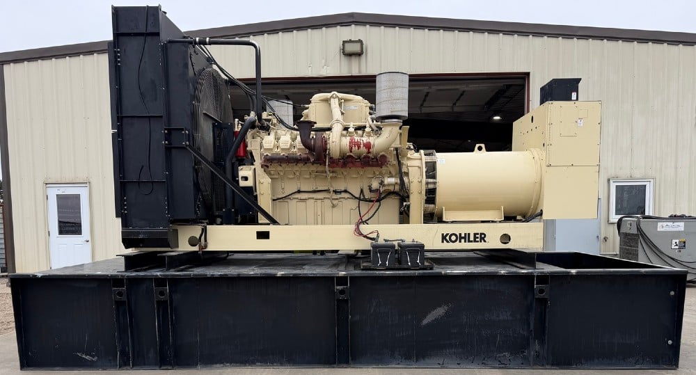 825 kw Kohler / DDC MTU Diesel Generator - Image 3