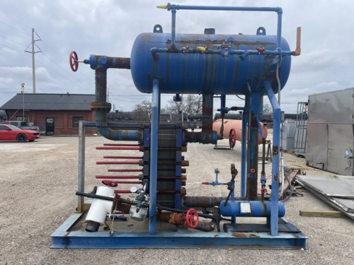288 Ton, RVS #MPC-36, plate heat exchanger chiller package, R-717, 250 psig @ 300&deg;F MAWP, 11.8 cu.ft. surge - Image 6