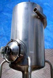 Crepaco #2100, deaerator tank, 36" diameter x 72" H inside, 30" Hg vacuum, 20" manway, 4" inlet, 60" L x 60" - Image 3