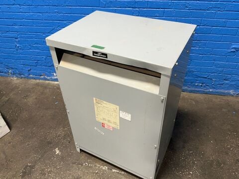 75 KVA 480 Primary, 182Y/105 Secondary, Cutler-Hammer V48M82F75A, dry type distribution transformer, indoor - Image 2