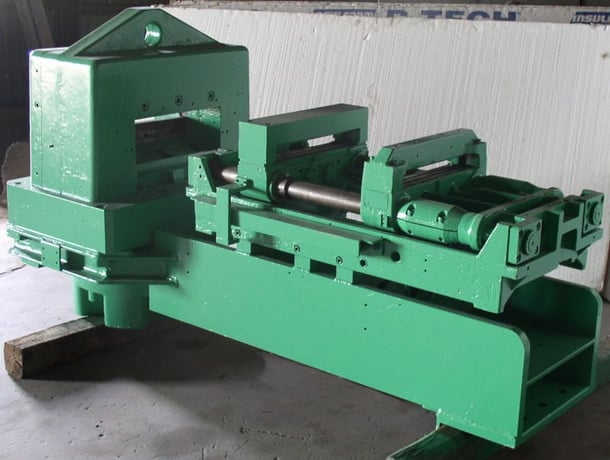 15" x .5" Schleicher, hydraulic feeder, 150 ton shear, self-contained, compact, 1997 - Image 2