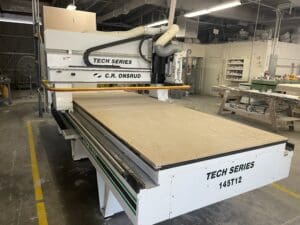 Onsrud #145T12, CNC Router, 60" x 144" table, 11" Z, 12 HP, 24,000 RPM, 12 position ATC, B & R control, 440 - Image 1