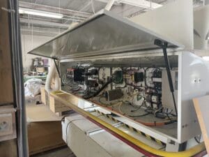 Onsrud #145T12, CNC Router, 60" x 144" table, 11" Z, 12 HP, 24,000 RPM, 12 position ATC, B & R control, 440 - Image 4