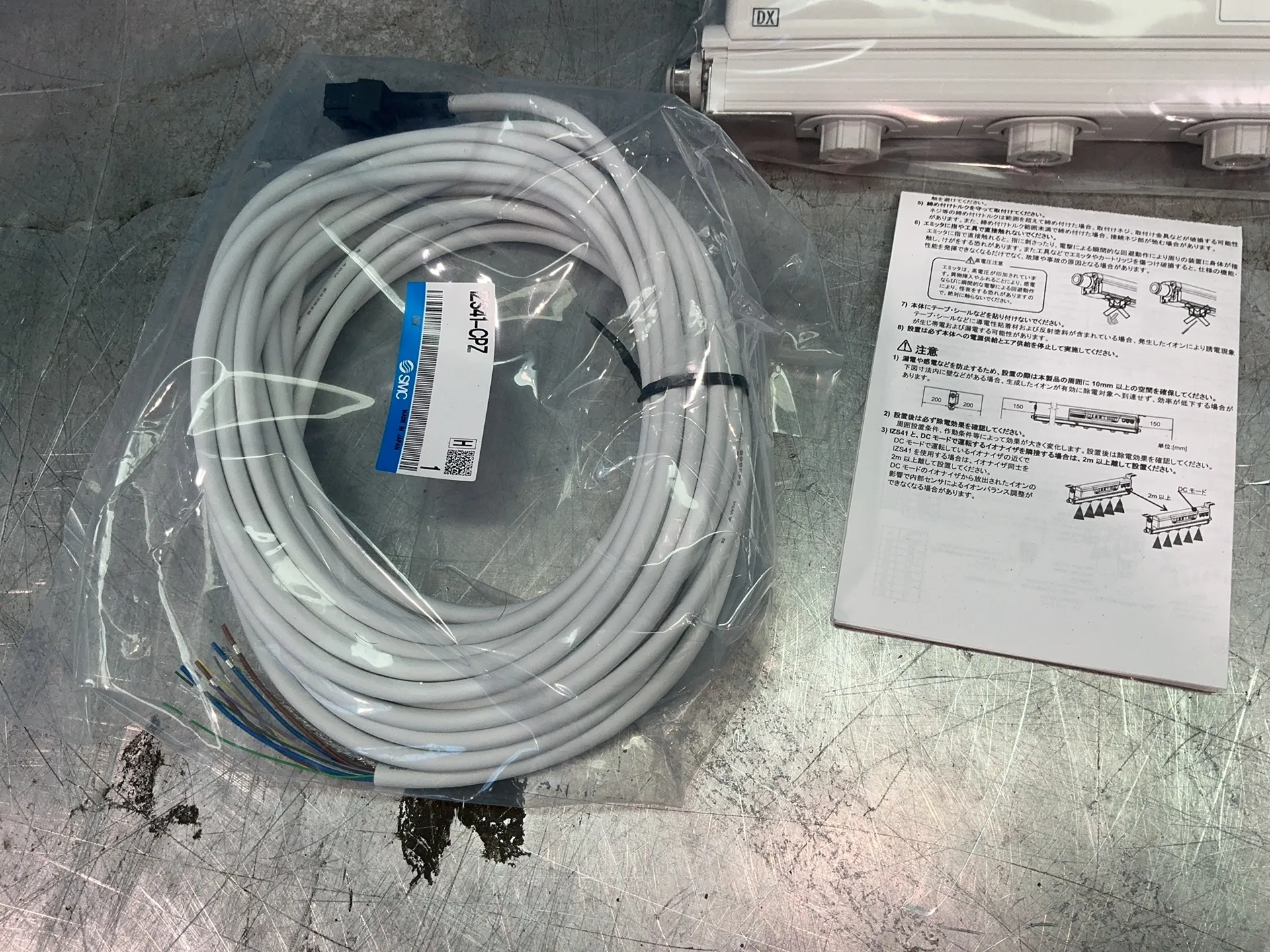 SMC #IZS41-580Z-06B, ionizer, 0.5 MPa, 24 VDC - Image 2