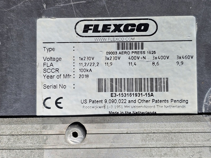 Flexco #Aero-1525, novitool portable air-cooled conveyor belt splicin, 60" splicing length, 5-7/8" splice - Image 2