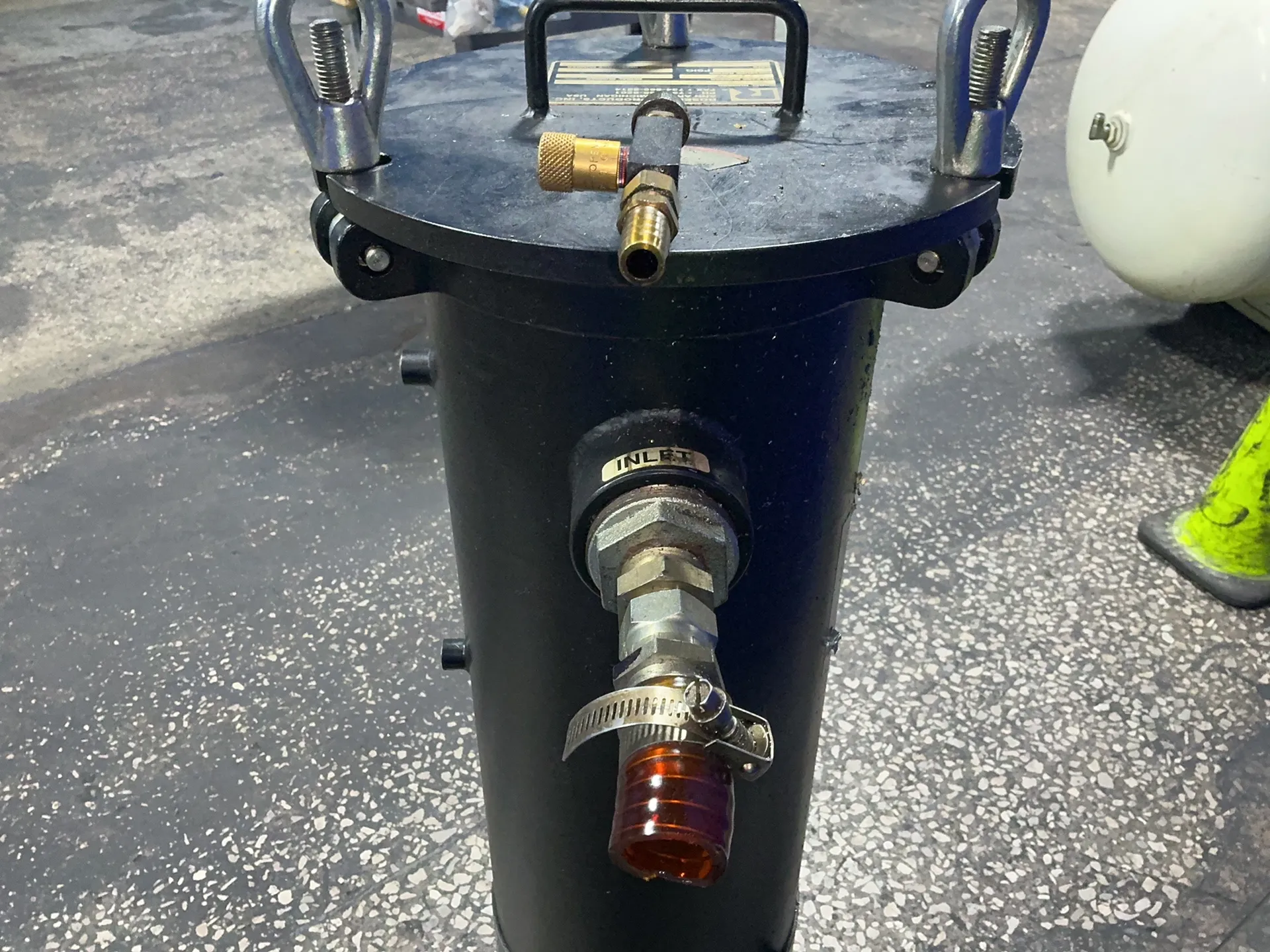 Rosedale #NCO830-2P-X-150-CBN-PR, liquid bag filter housing, 10 gallon, 150 psi, 2007 - Image 6