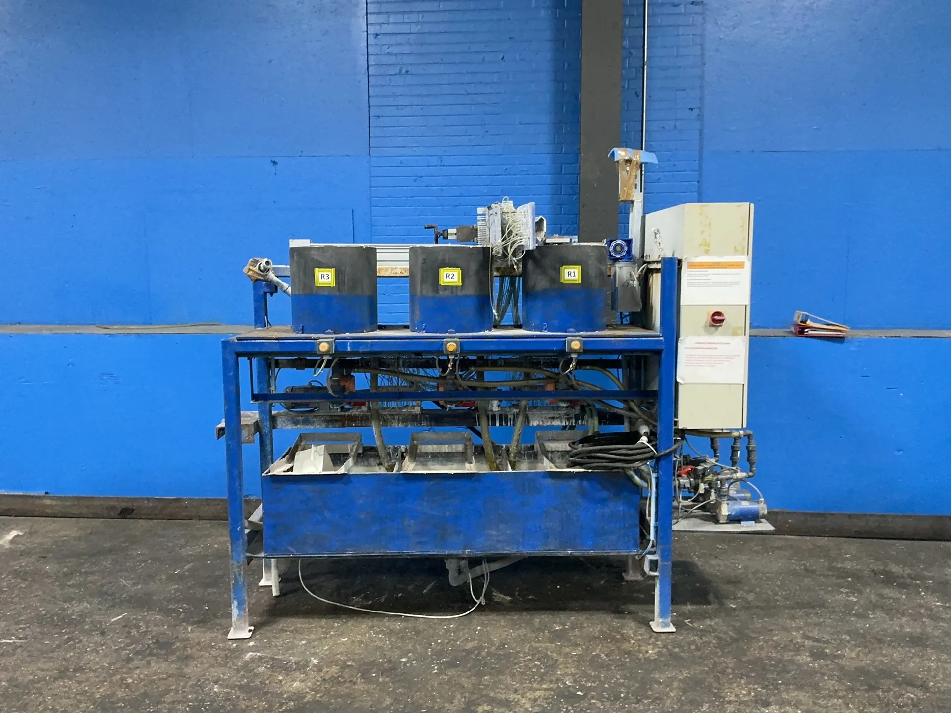 ECA Systems, Wet Separator, 22" x 68" x 14", Endress-Hauser temperature control, Siemens Simatic OP3 - Image 1