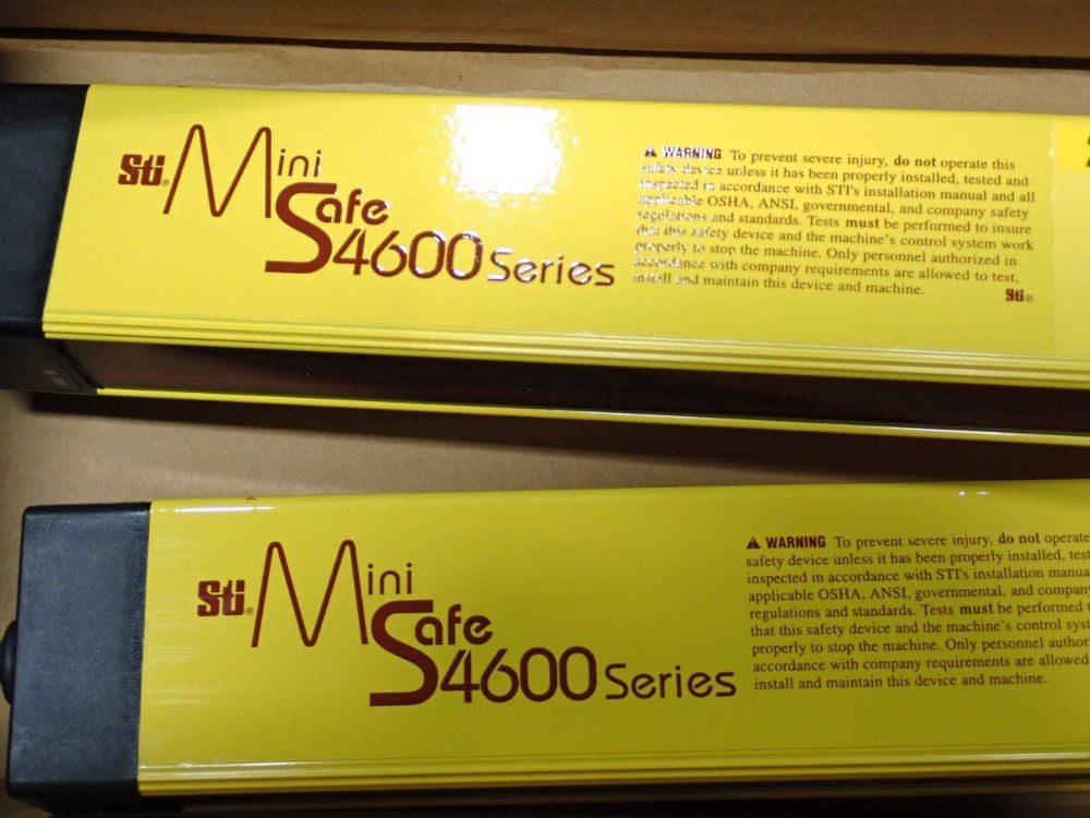 STI Mini Safe 4600 Series, Light Curtain, transmitter #MS46-20-955-Q1-X and receiver - Image 5