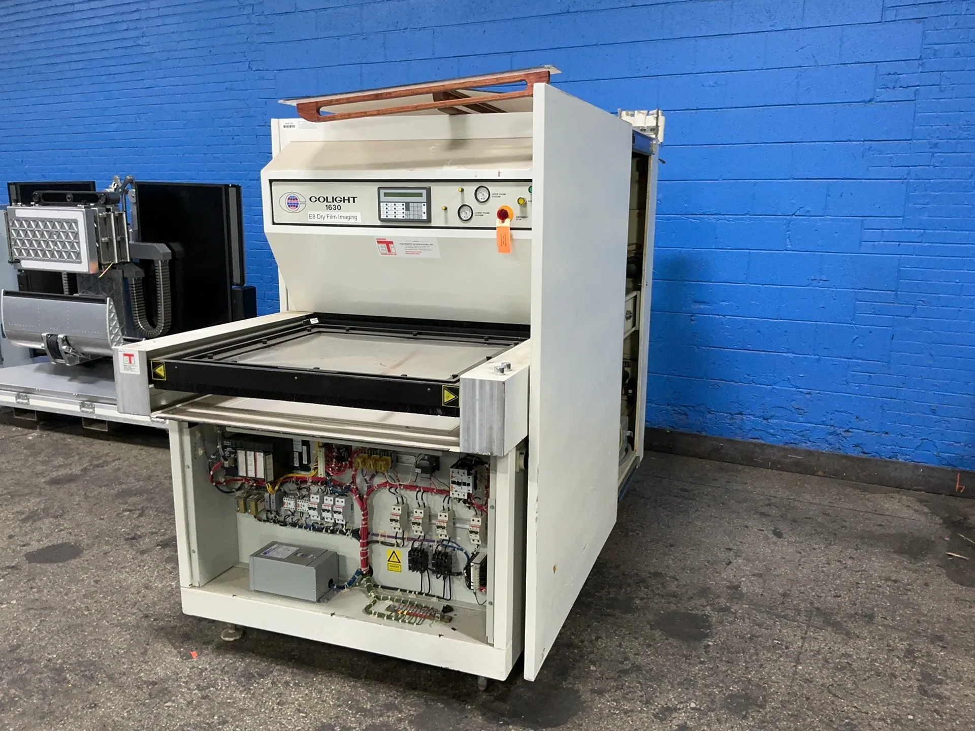 Colight #1630, dry film imaging exposure system, 26" x 31", digital display, 1.5 KVA, 120/240 V. - Image 3