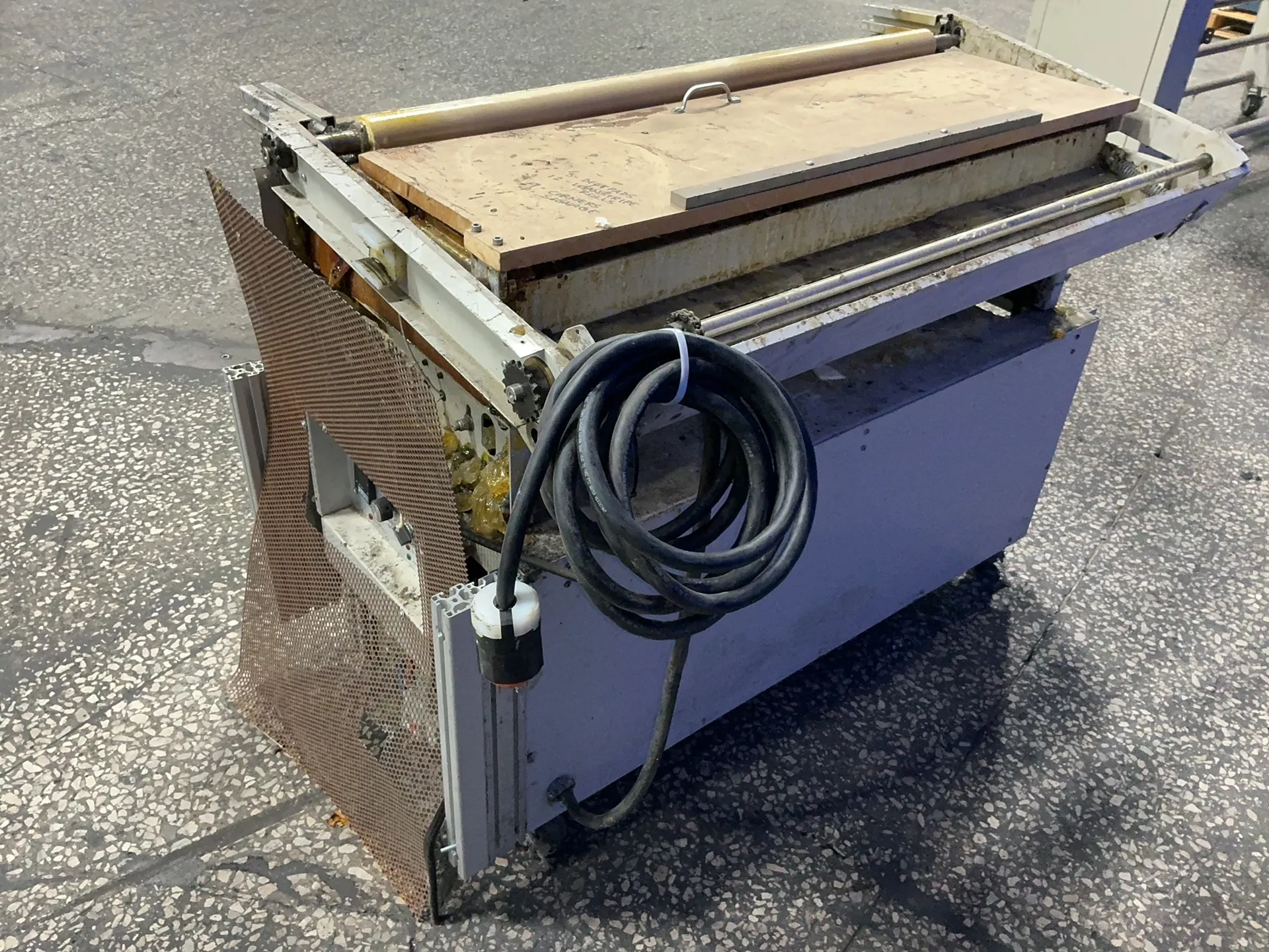 Schaefer Machine, hotmelt rollcoater, 2" x 40" roller, 1/2 HP, 1750 RPM, 180 VDC - Image 4