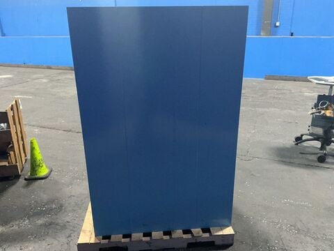 Justrite #899062, acid & corrosive storage cabinet, 2 @ 30 gallon, FM approved, roller rod base, adjustable - Image 6