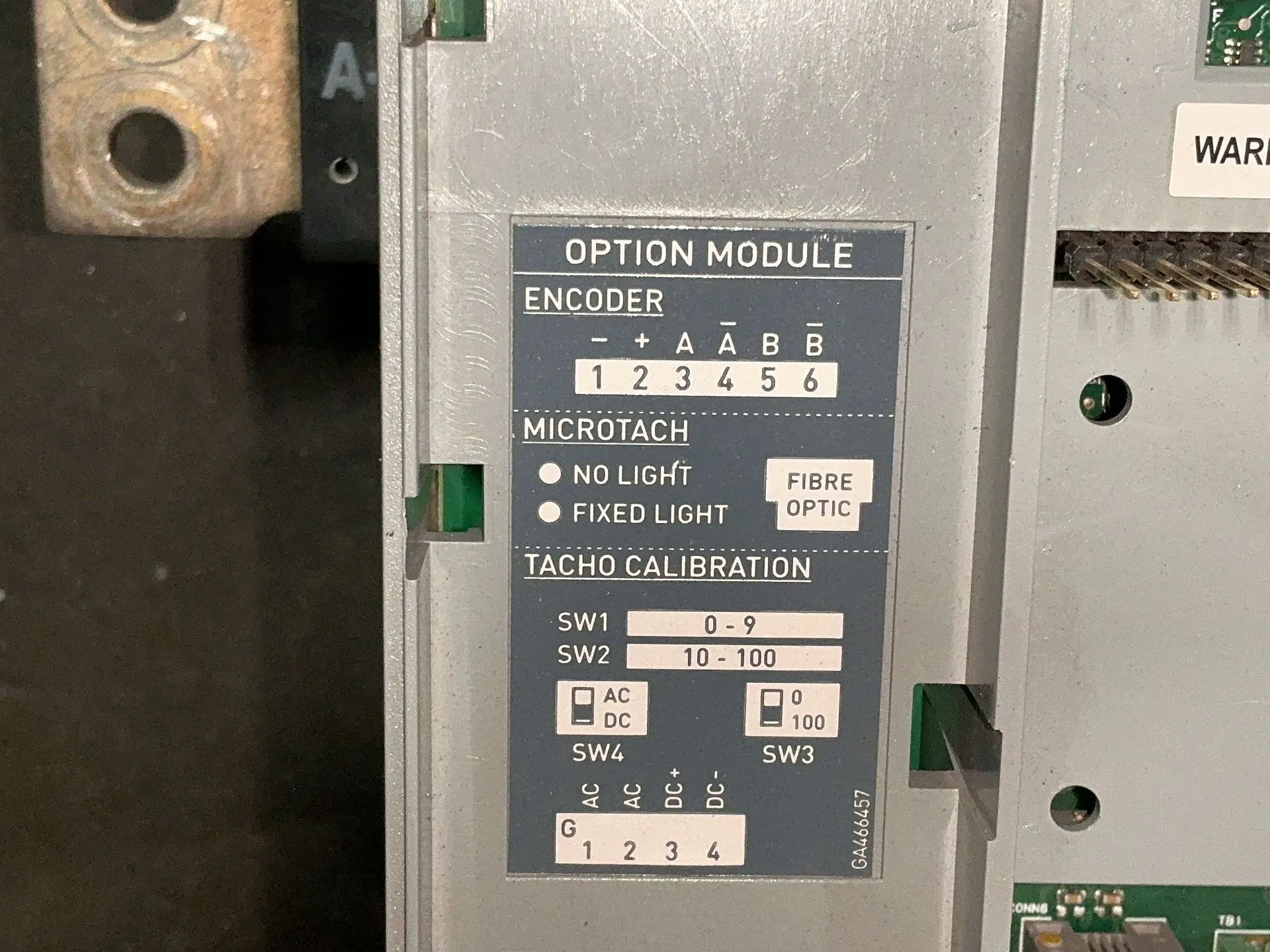 Parker #590P-53327031-P00-U4V0, DC motor speed controller, 220-500 Volts - Image 5