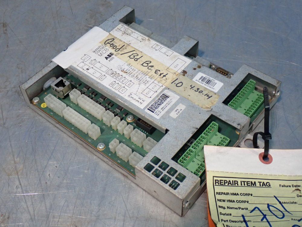 ABB #3HNA014018-001/01, MCB-01 manipulator control board - Image 2