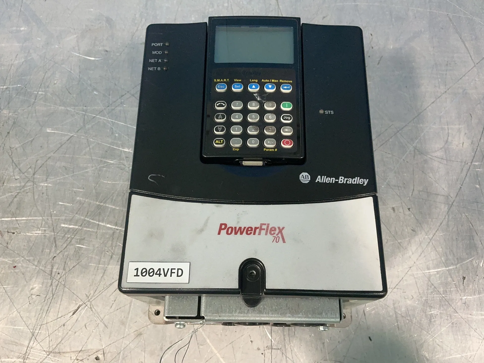 3/2 HP Allen-Bradley #20AD5P0A0AYNADNN, powerflex 70 variable frequency dri, Series A, 5.6 Amps, 3 phase - Image 1