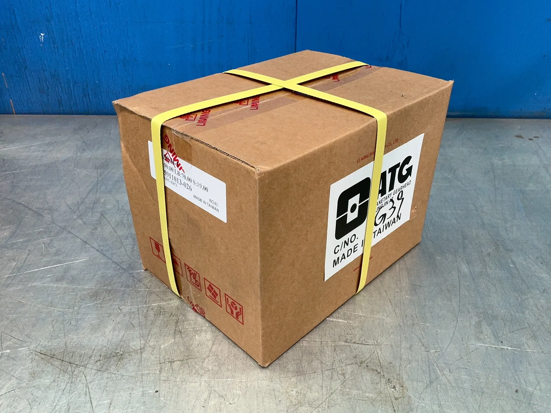Liming ATG #PBL90-H-5, Right Angle Gear Reducer, for HG-KR73 motor, new (5 available) - Image 5