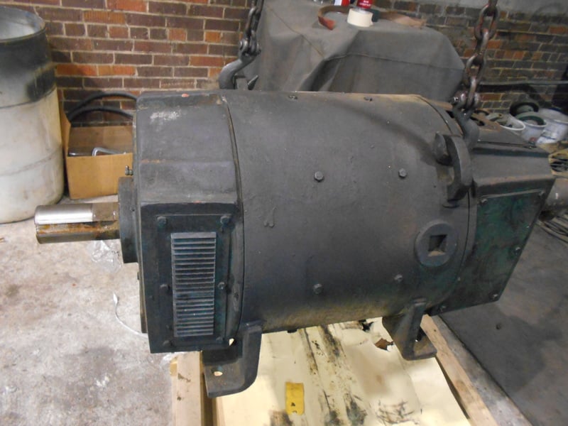 150 HP 1800 RPM General Electric, Frame 407AY, DPFG-BV, 550 VA, 300 VF - Image 2