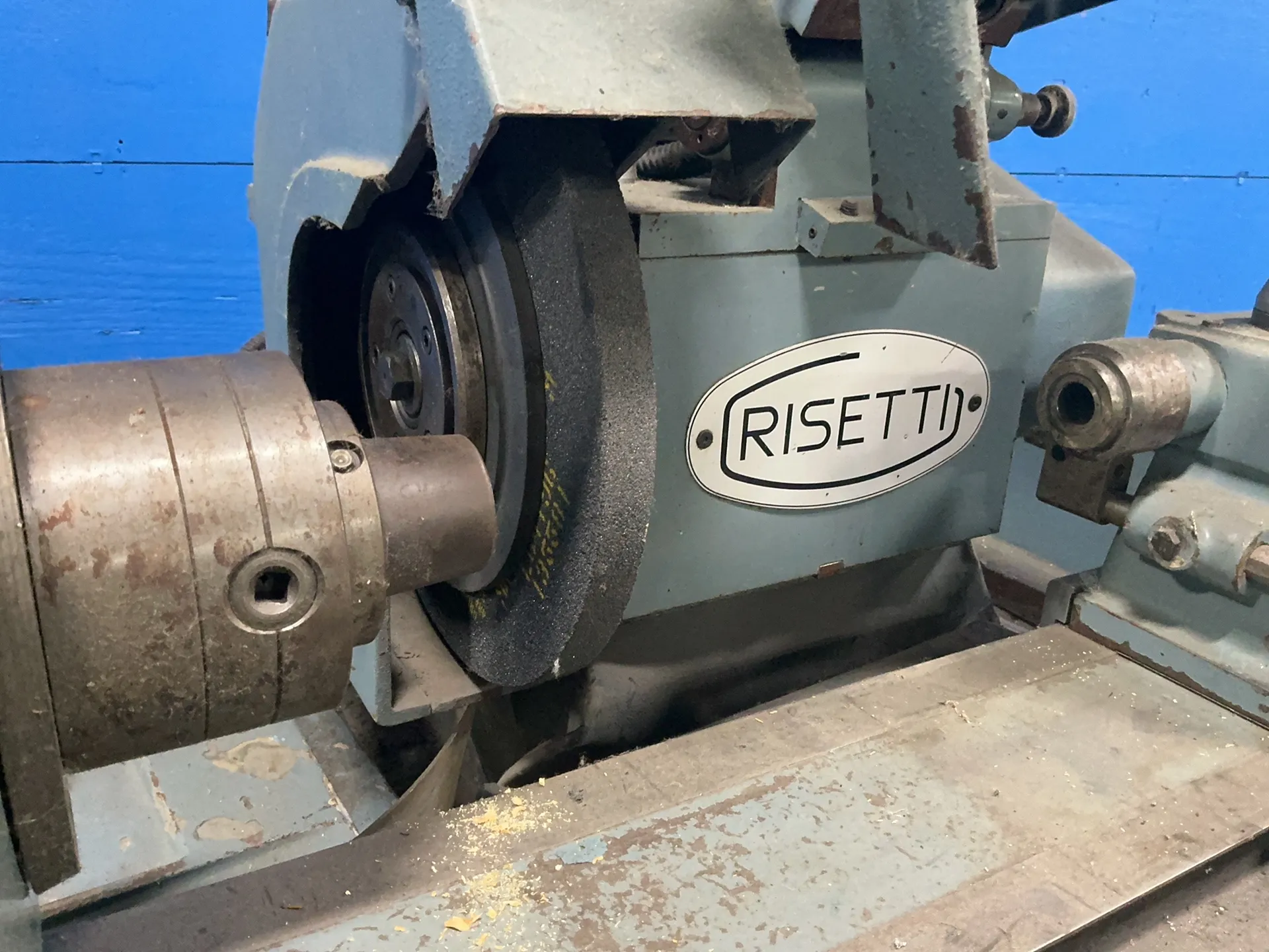 14" Grisetti #RTA800, cylindrical grinding machine, .5 HP, 1140 RPM, 1979 - Image 6