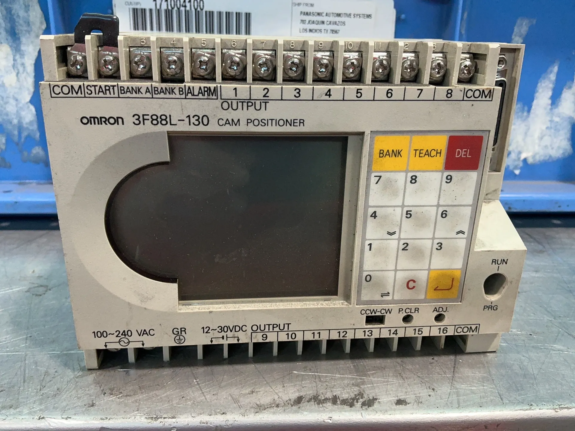 Omron #3F88L-130, cam positioner, LOT of 7 - Image 5