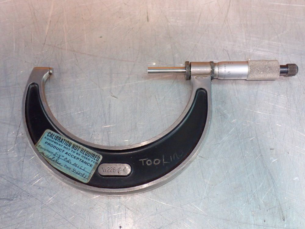 Starrett, outside micrometer set, 2"-3" to 11"-12", w/ case, LOT of 10 - Image 4