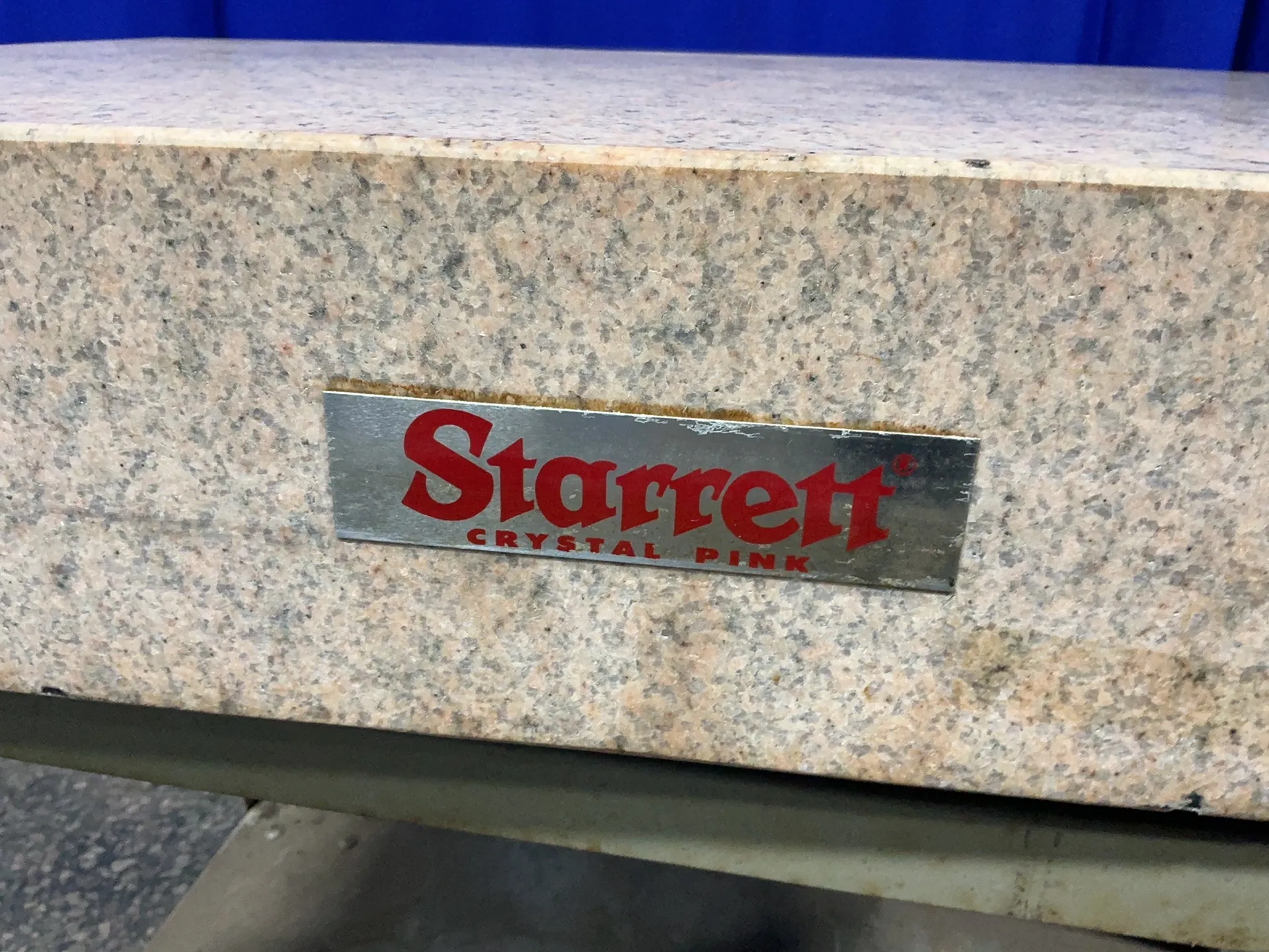 24" x 36" Starrett, pink granite surface plate - Image 5