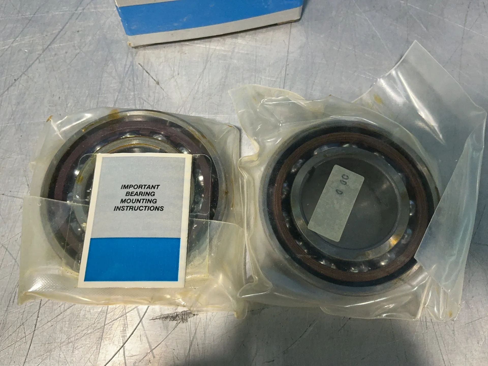 Barden #ZXL067H, bearings, 2.5" dia, LOT of 2, new - Image 2