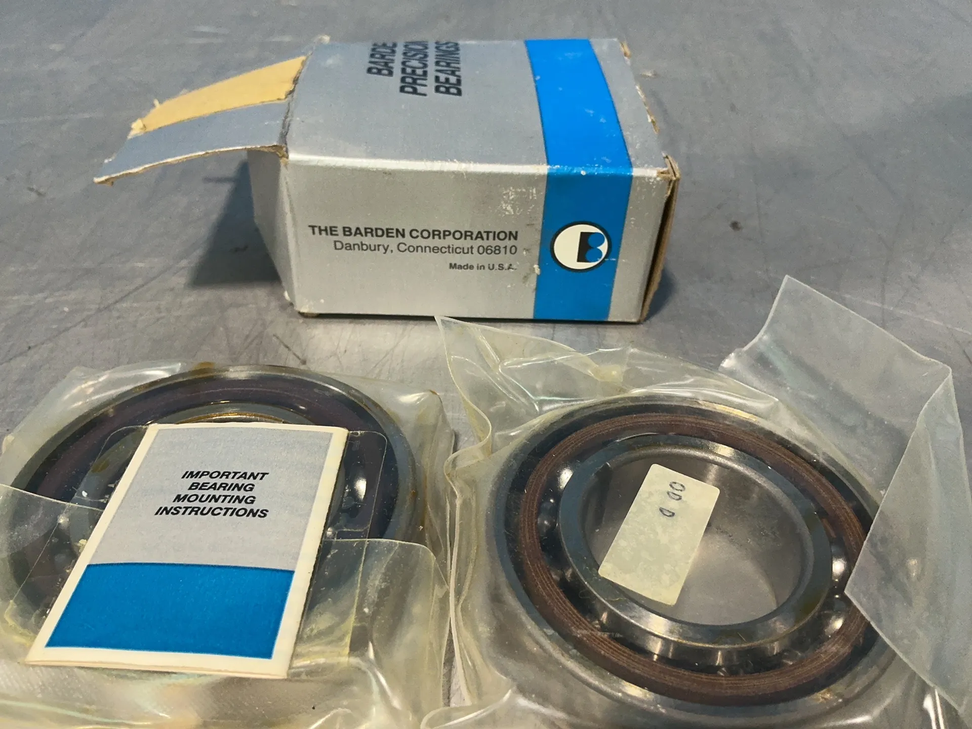 Barden #ZXL067H, bearings, 2.5" dia, LOT of 2, new - Image 5