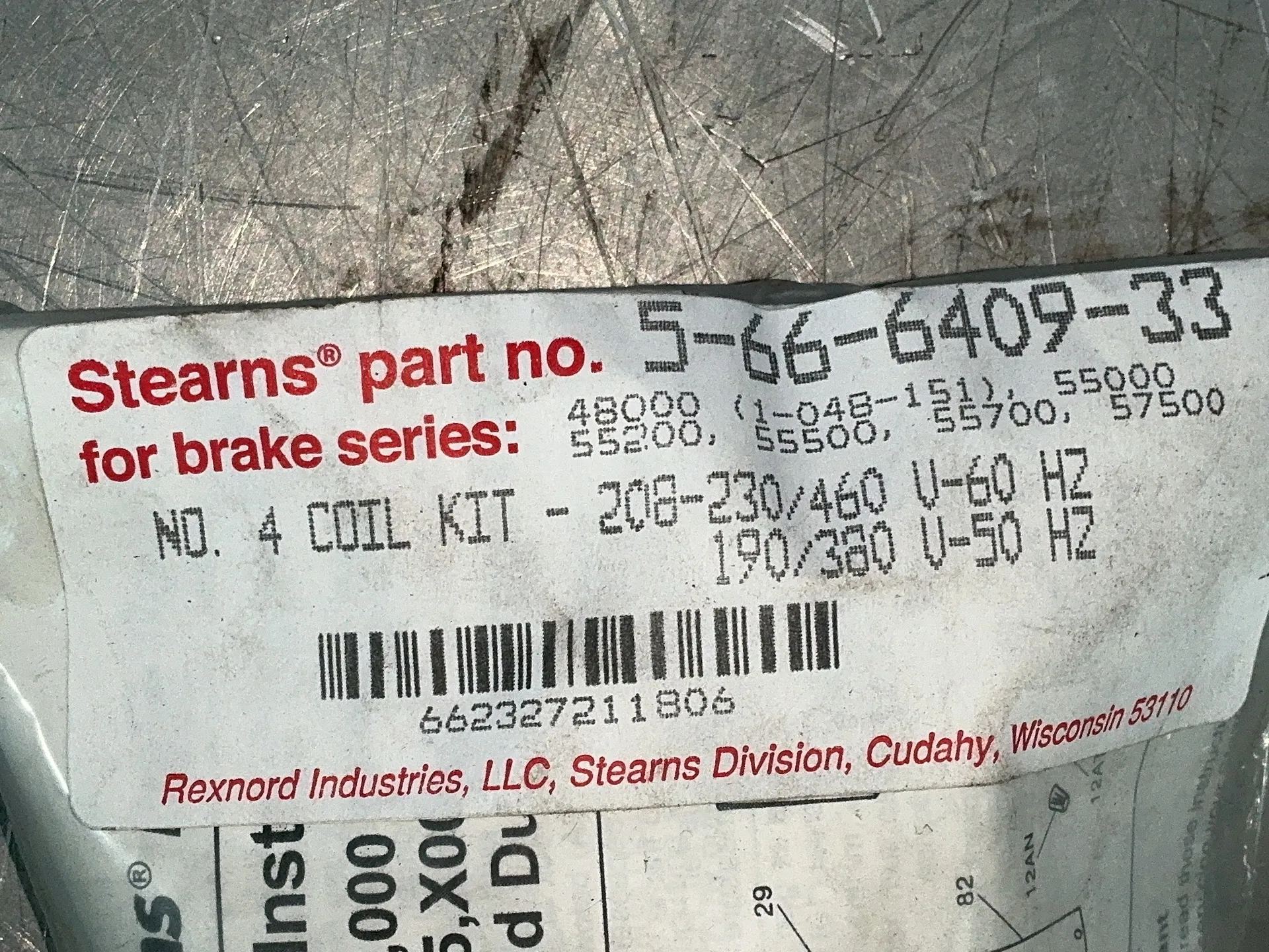 Stearns, brake coil kits, LOT of 7 - Image 5