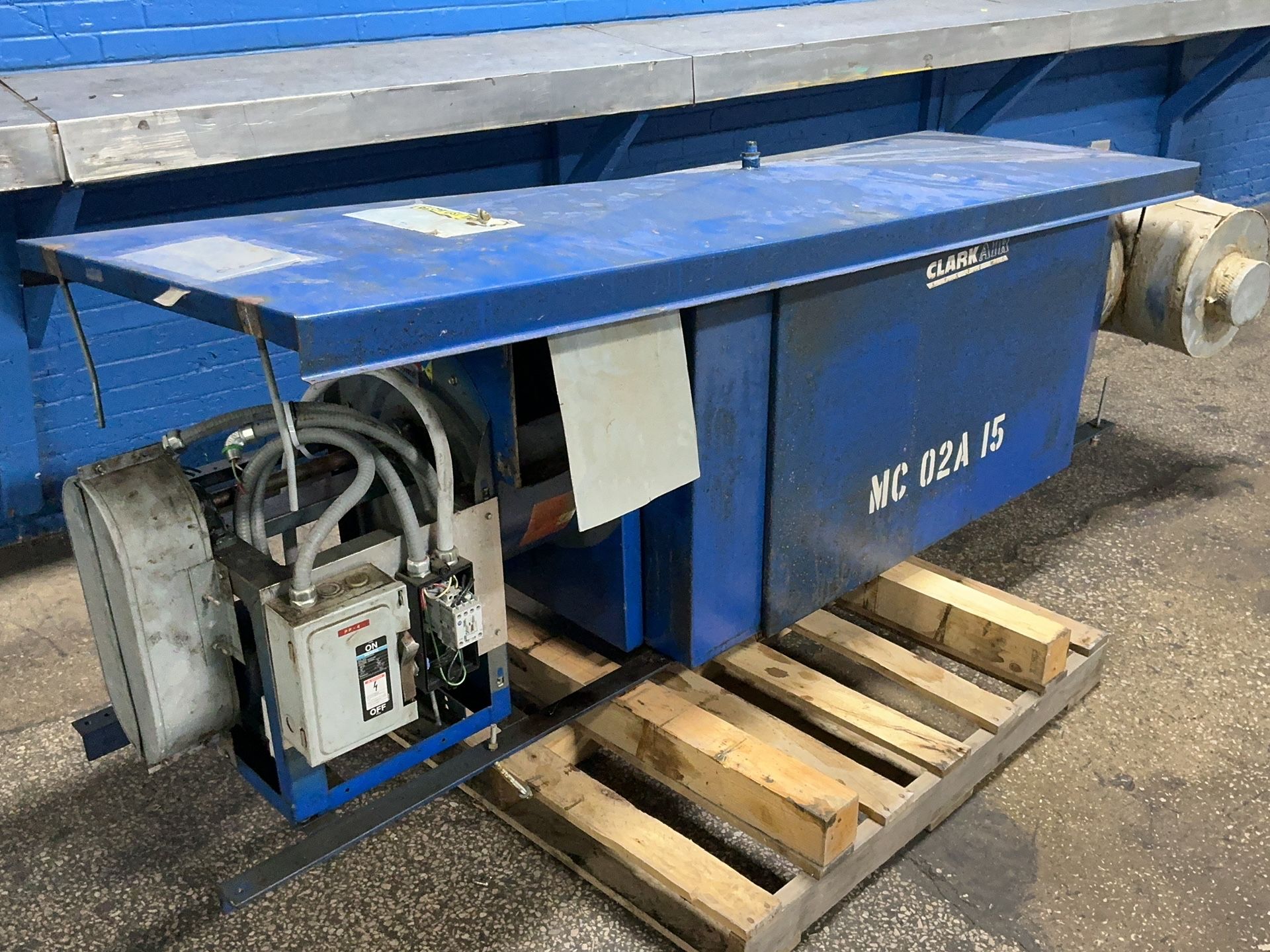 Clark Air, Dust Collector, 1 HP, 1740 RPM, 200-230/460 V. - Image 2