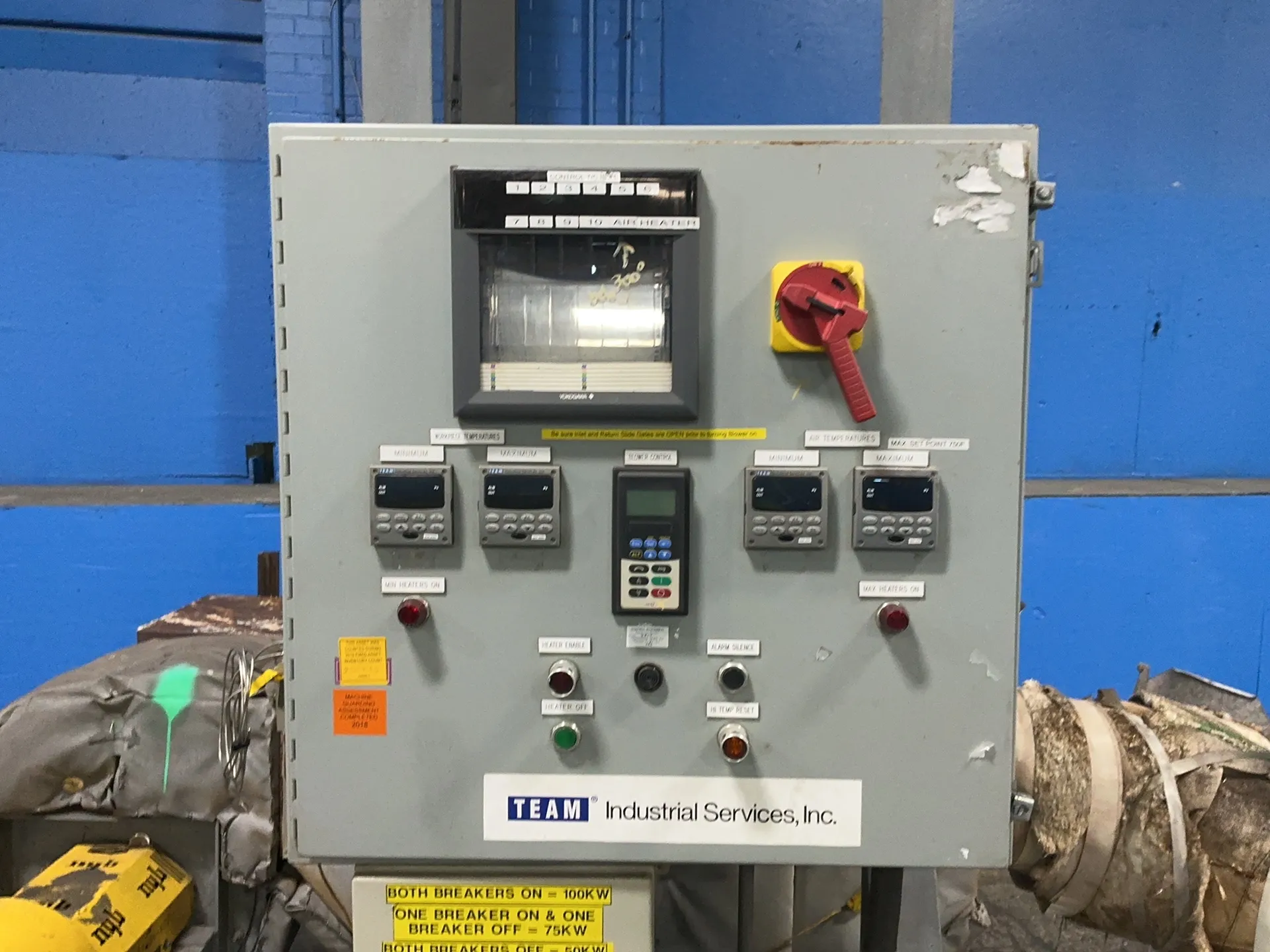 2000 cfm, NYB / Team Industrial Services, Blower Unit, digital controls, PowerFlex 40, 750° F, 5 HP, 3505 - Image 2