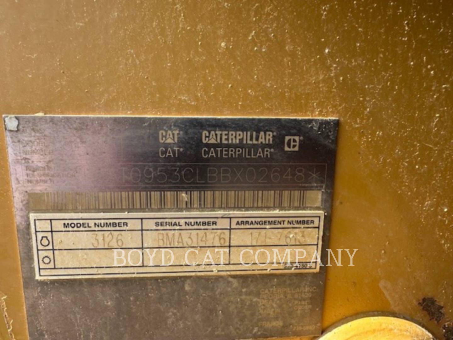 Caterpillar 953C, Track Loader, 3054 hours, S/N: BBX02648, 2006 - Image 6