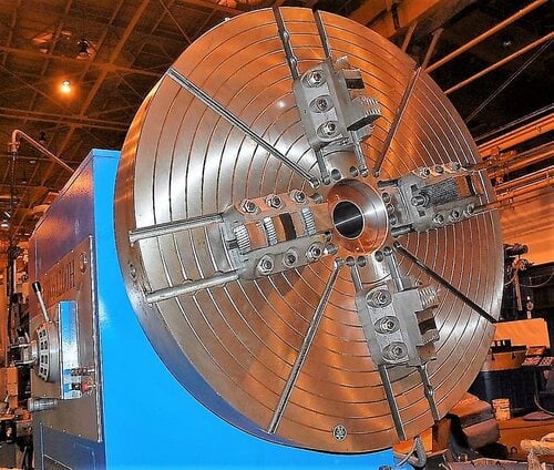80" x 236" Tru-Turn, 64" SOCS, 315 RPM, 63" 4-Jaw chuck,inch/metric threading,new, #25249 - Image 4
