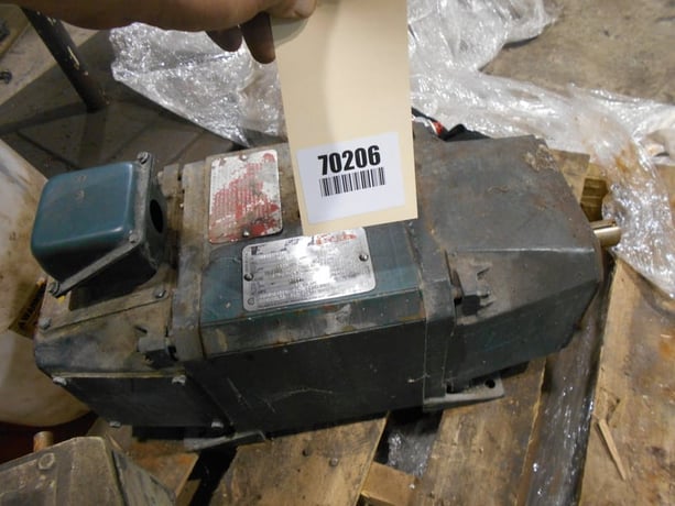 3 HP 1800 RPM Reliance, Frame 1811ATCZ, TENV, 180 VA, 200 VF - Image 6