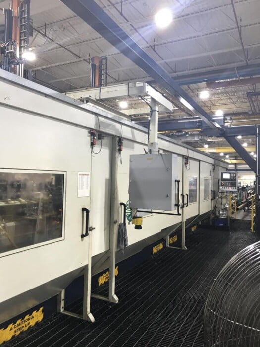 10.4" x 472.4" Hirscheider #Enduro-V800-12000, CNC End Finishing Machine, 20 HP, 10-1000 RPM, (2) 32-tool - Image 3